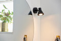 Nordlux Eik vegglampe svart